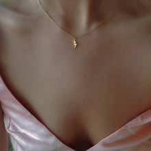 Load image into Gallery viewer, Dainty Lightning Bolt Necklace
