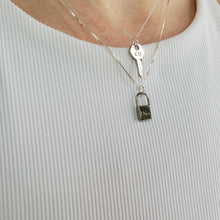 Load image into Gallery viewer, CD Silver Key Necklace
