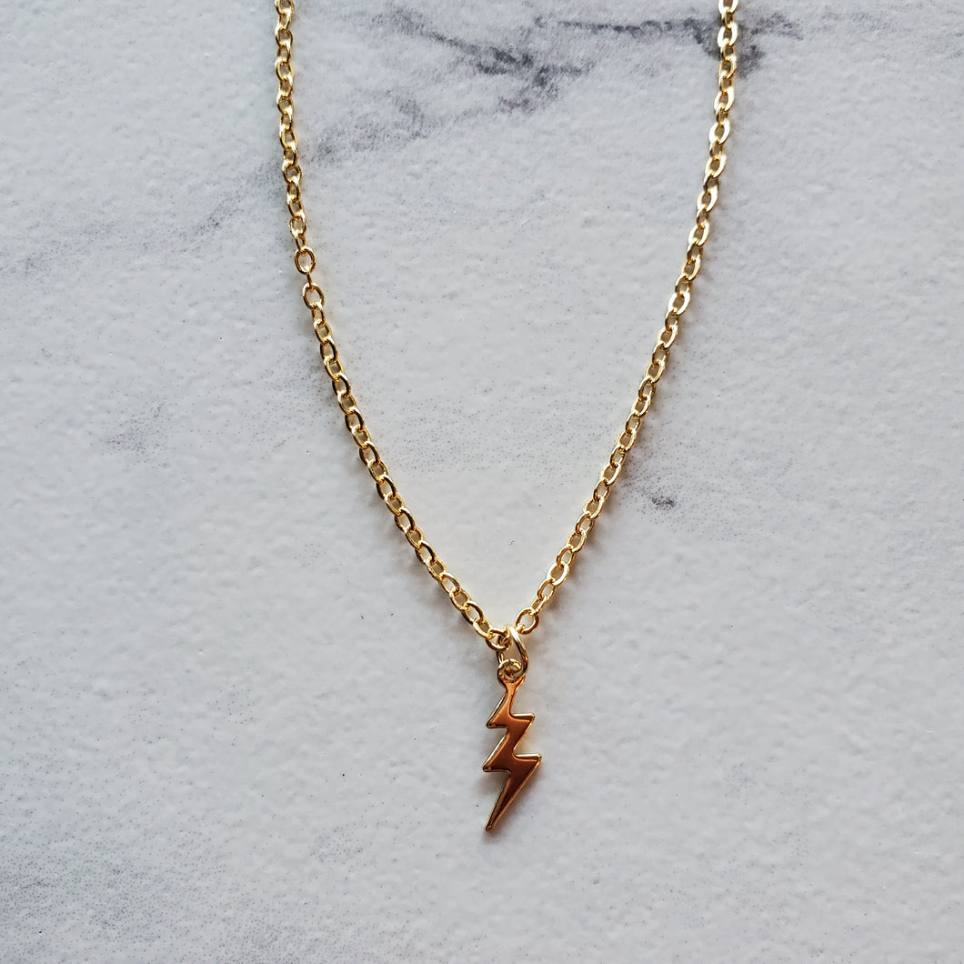 Dainty Lightning Bolt Necklace